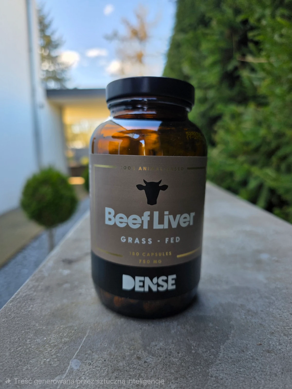 Dense Beef Liver — suplement z wątroby wołowej grass-fed